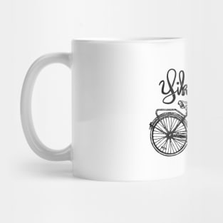 Yikes on Bikes Mug